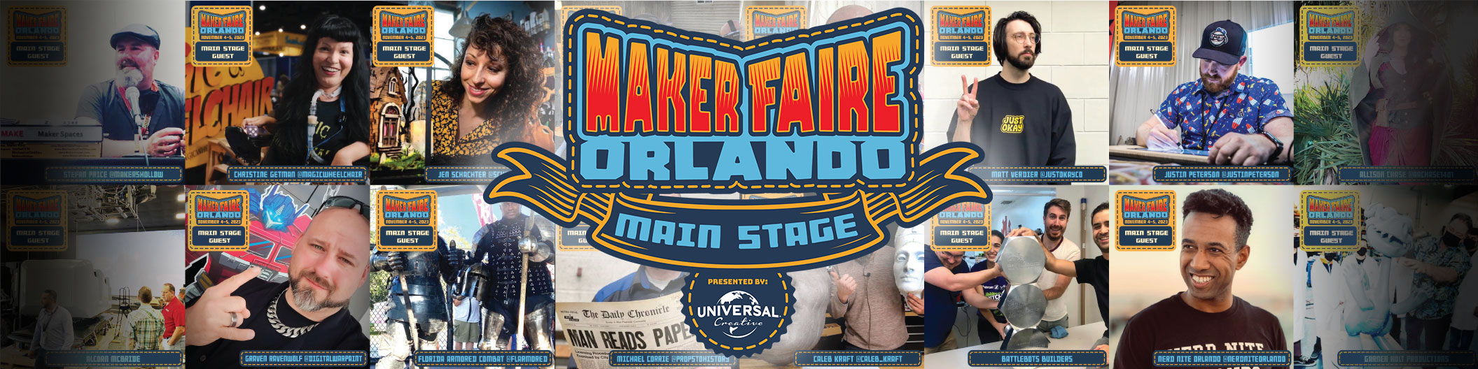 Check out the Featured Guests, Panels & Talks at Maker Faire Orlando!